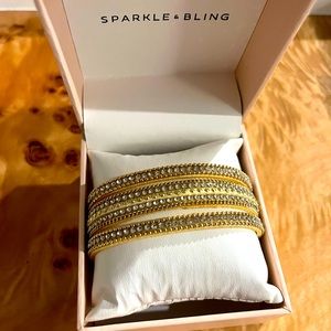 2 for 20!! Sparkle and Bling Bracelet Cuff NWT in Box